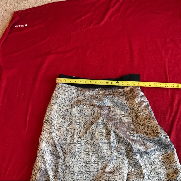 Narciso Rodriguez for Design Nation Metallic A Line Skirt - Picture 5 of 10